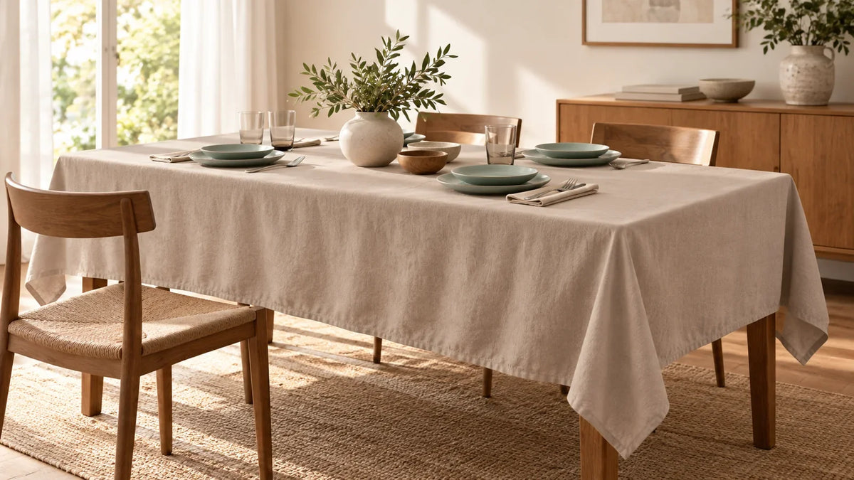 Medidas de mantel para mesa rectangular