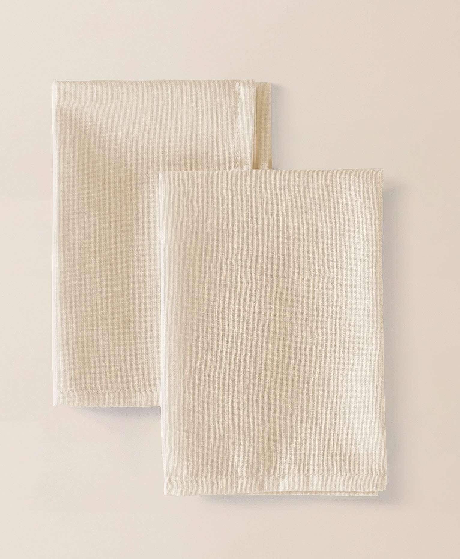 Pack 2 servilletas individuales Kahu crudo