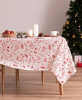 Mantel antimanchas navidad family rojo