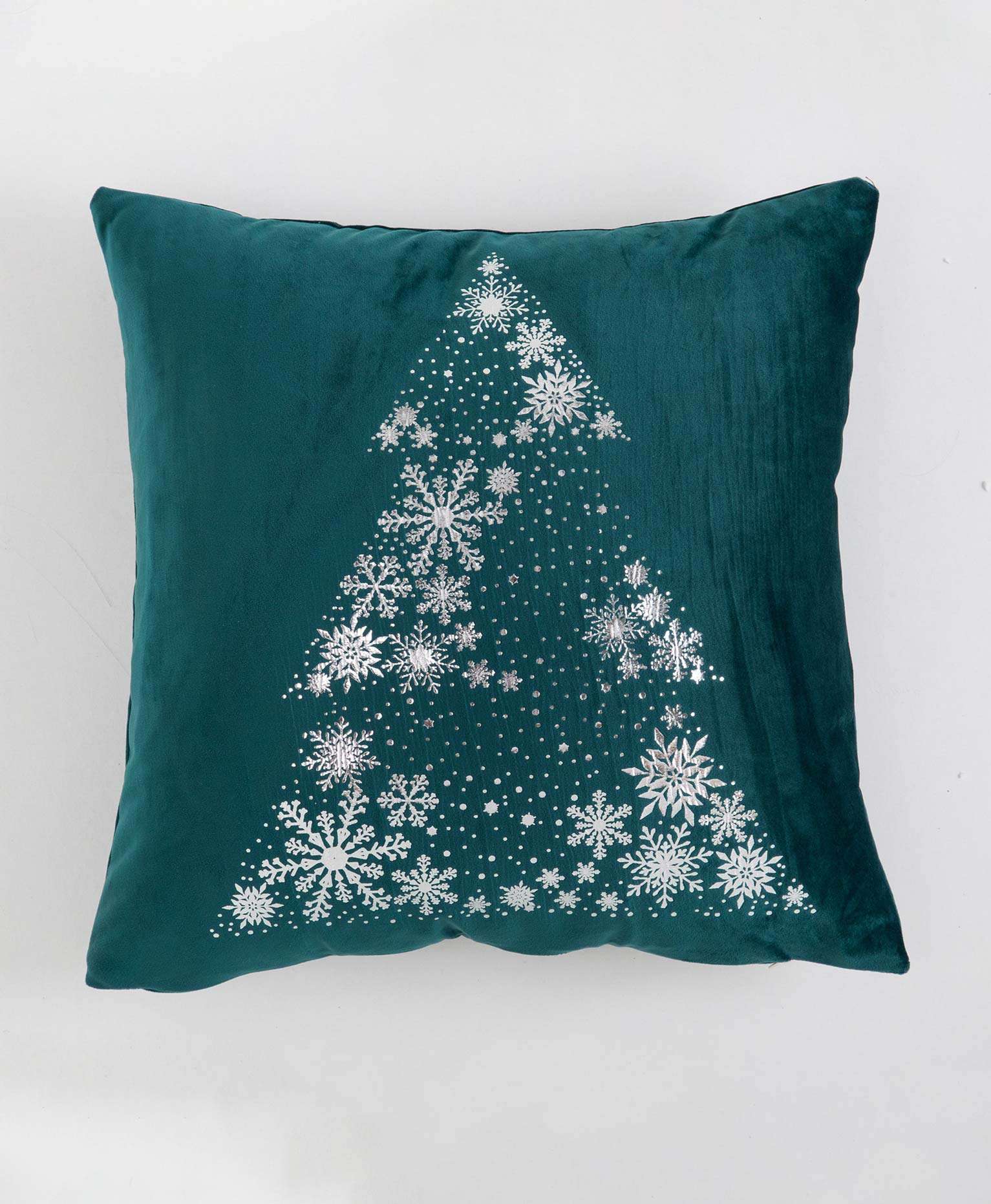 Cojin de navidad verde arbol