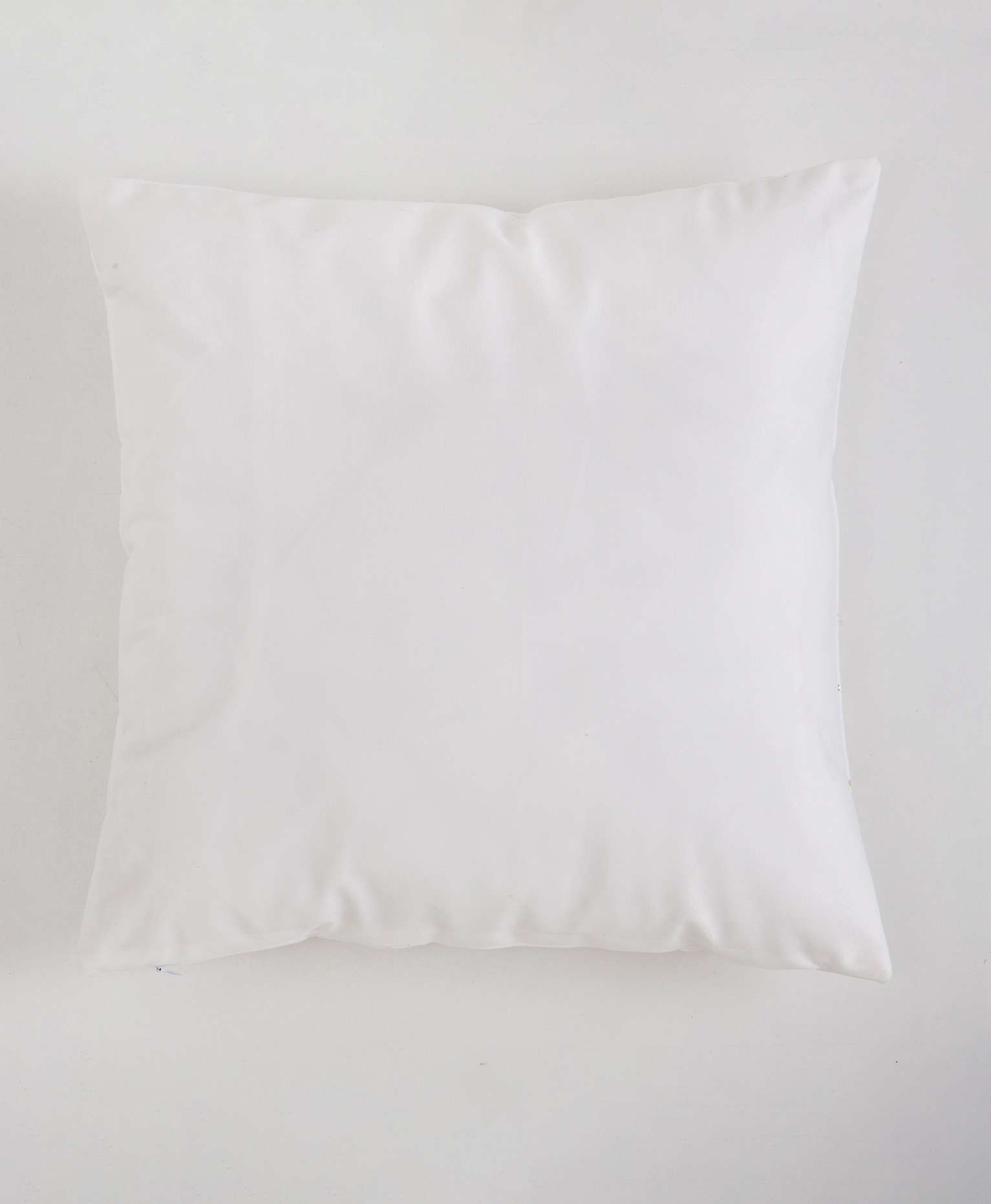 Funda de cojin de navidad blanca
