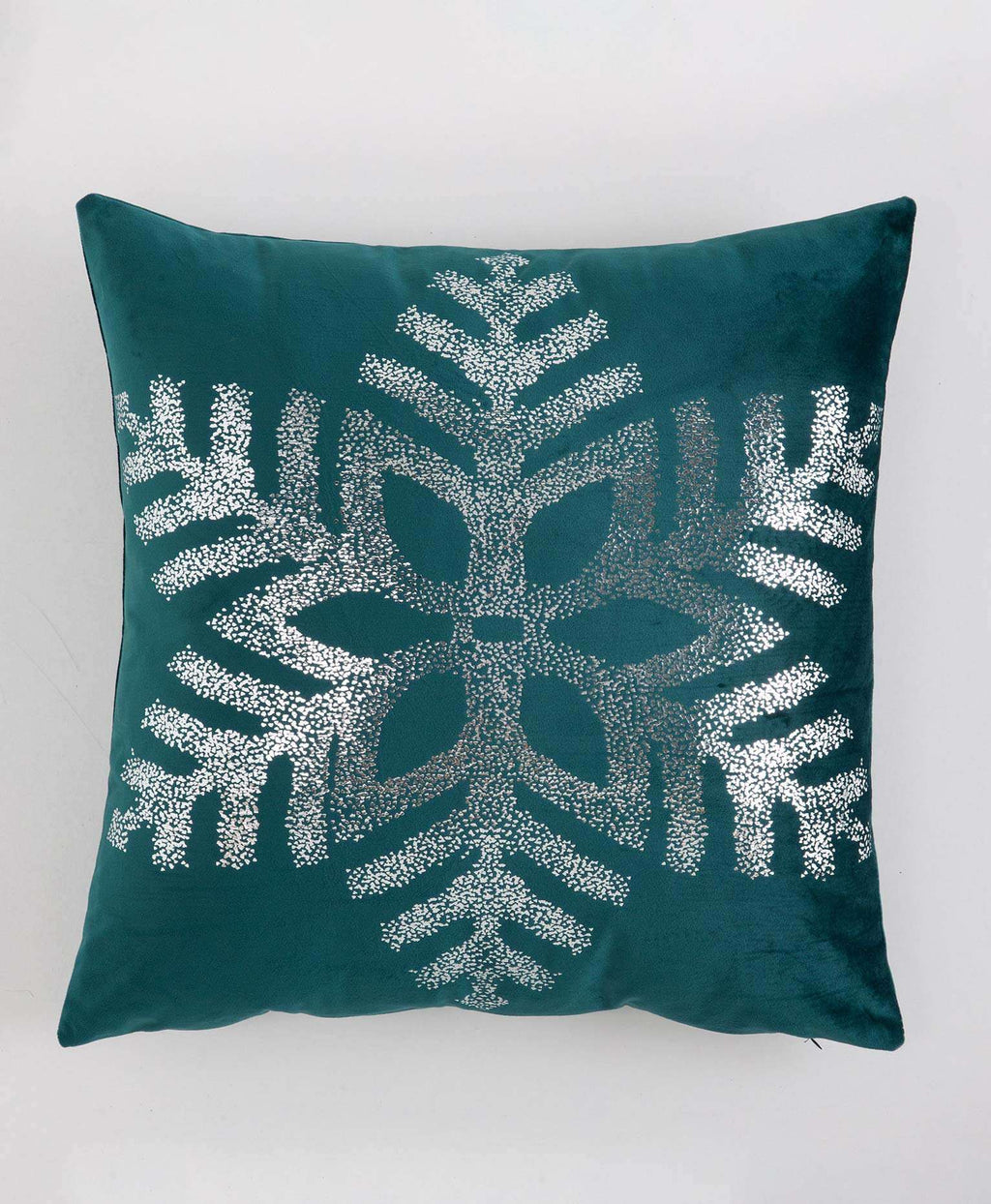 Funda cojín navidad verde