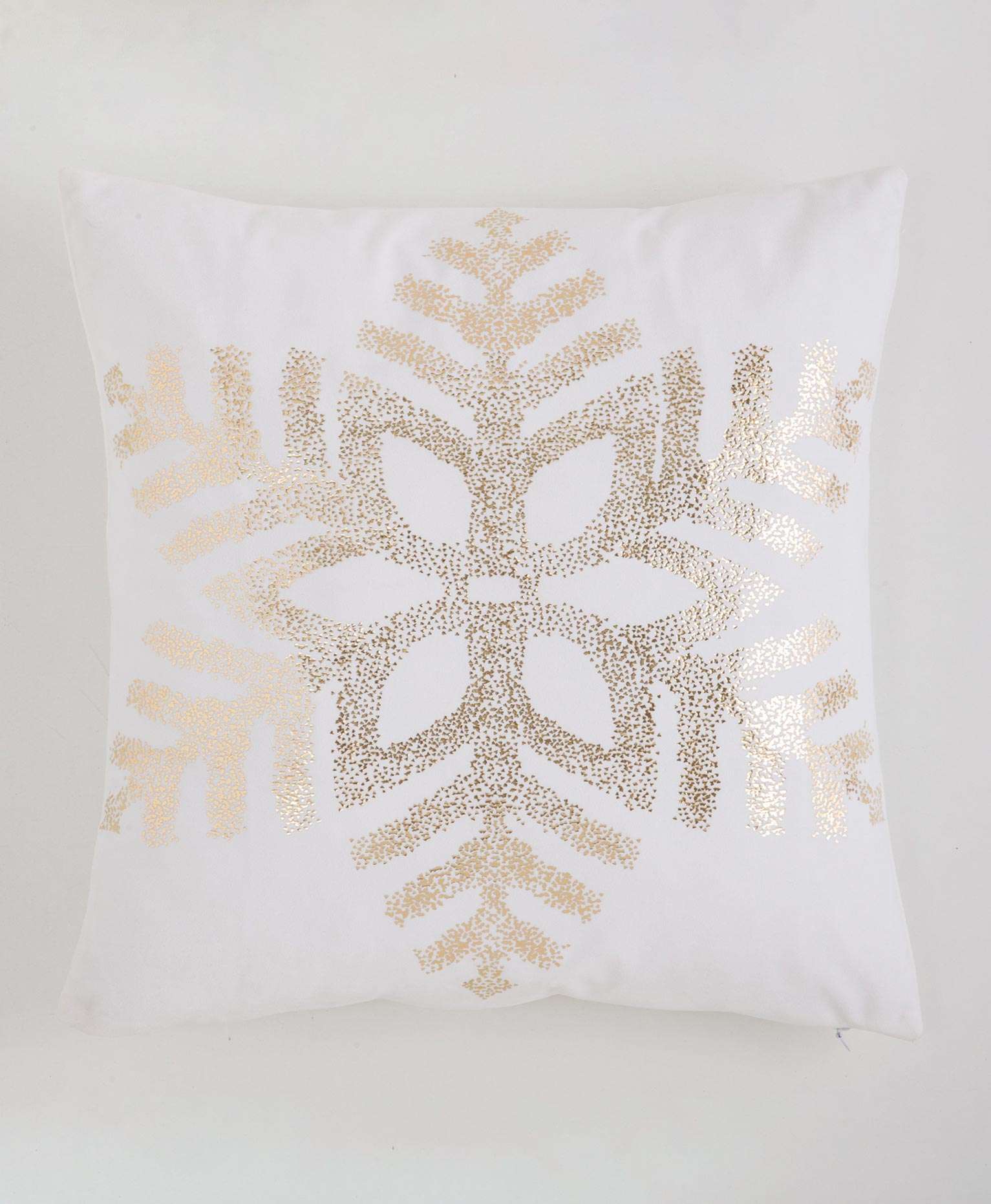 Cojín de navidad blanco