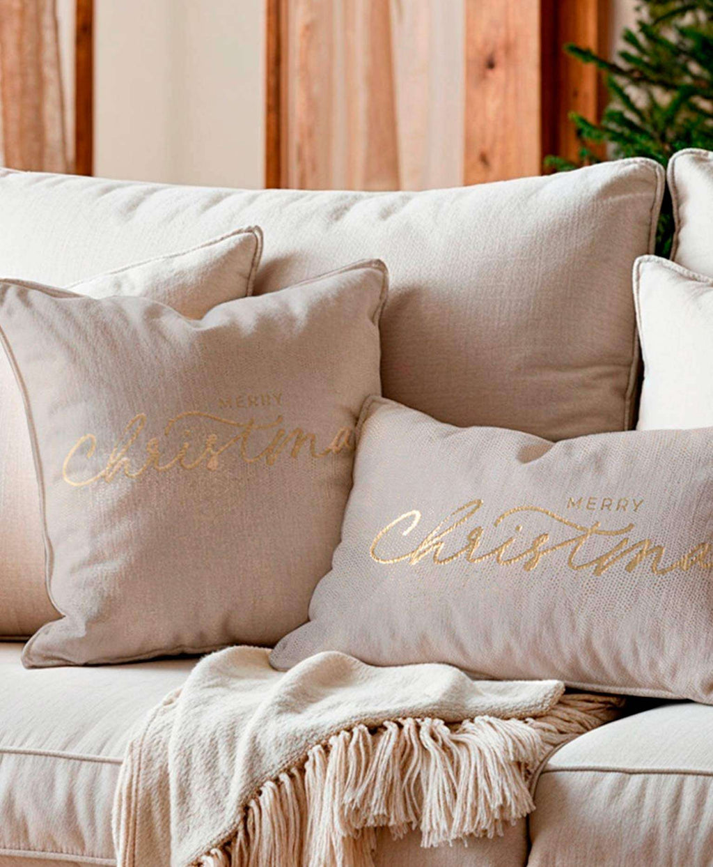 cojín decorativo navidad