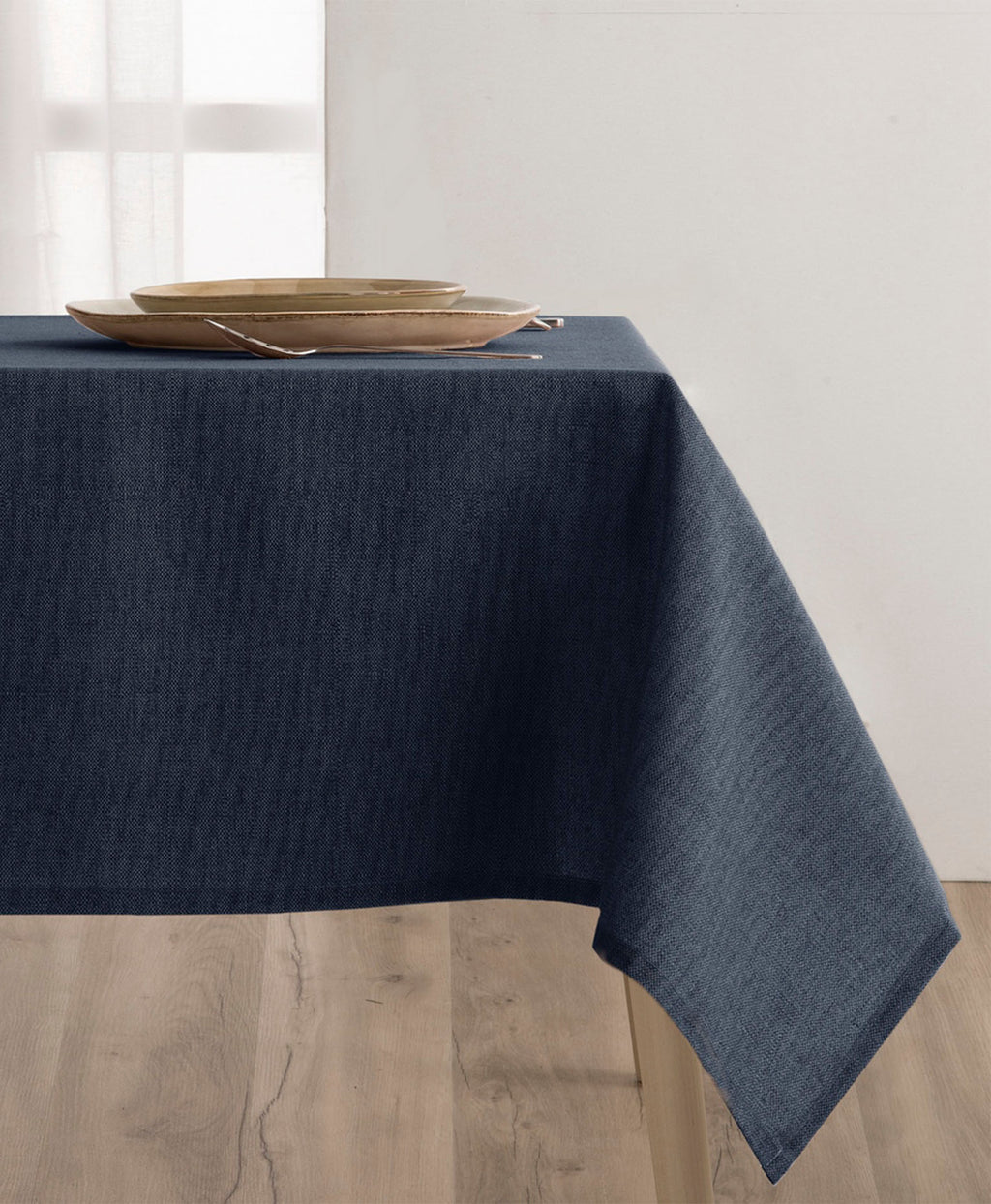 Samoa tejano, mantel tejano, mantel oscuro, mantel azul oscuro