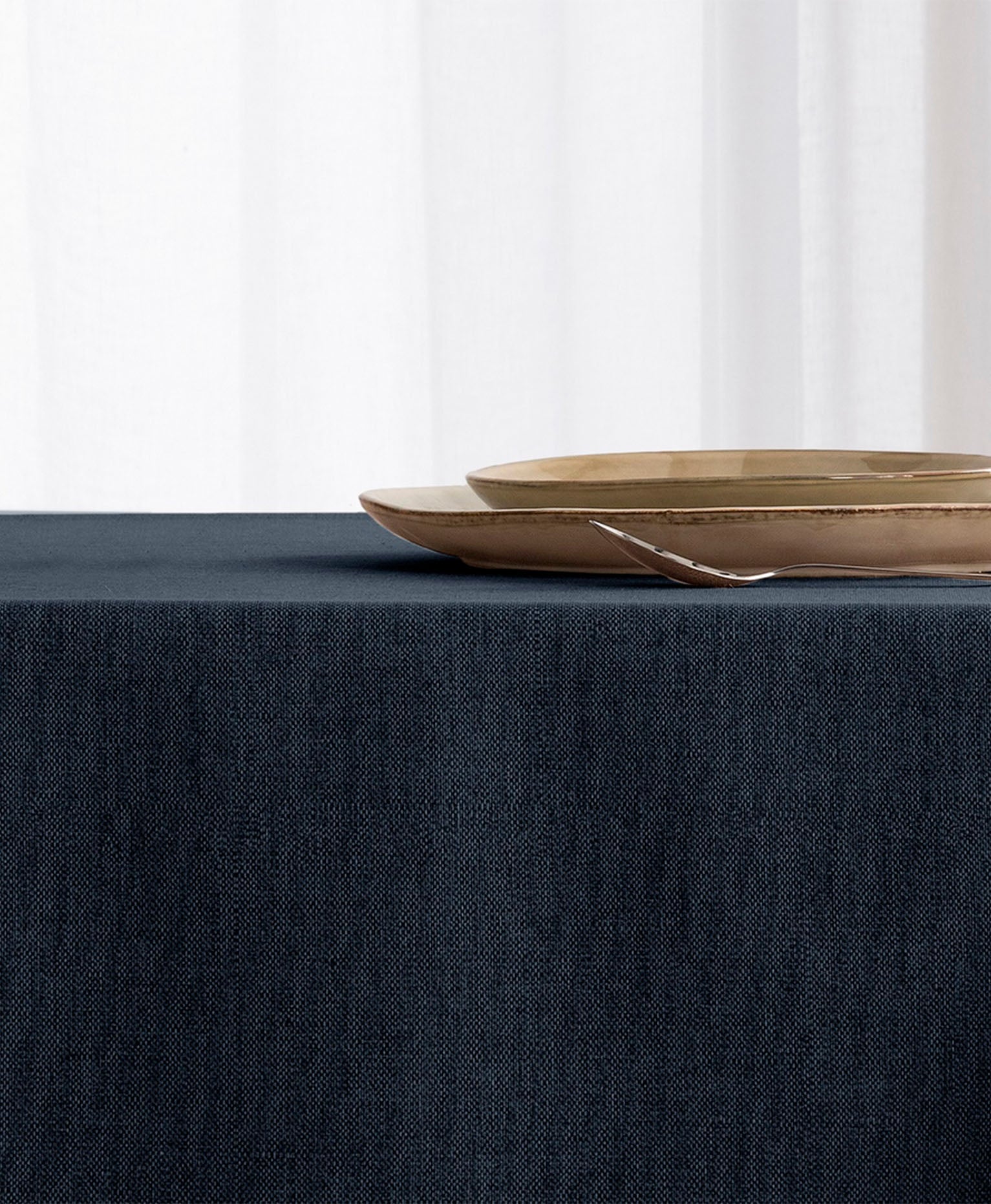 Samoa tejano, mantel tejano, mantel oscuro, mantel azul oscuro