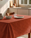 Mantel sena teja mantel samora rojo, mantel sena rojo, mantel rojo