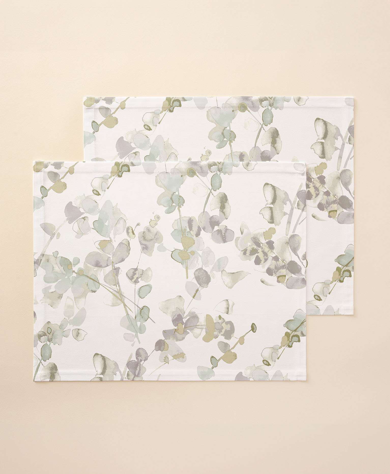 Mantel individual tacto tela Kira Natural - Pack 2