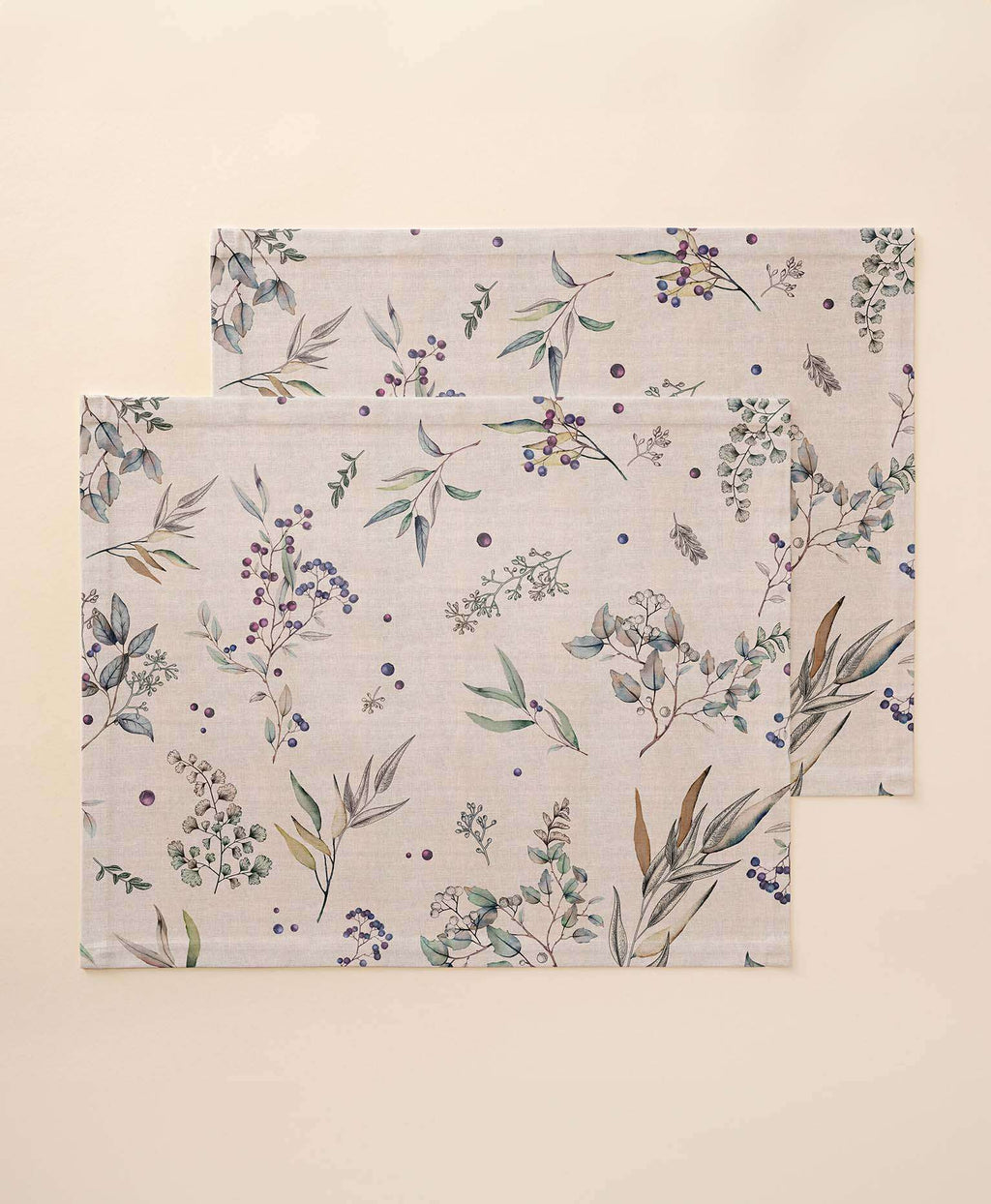 Mantel individual tacto tela Alice Frios - Pack 2