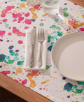 Mantel individual tacto tela Rainbow - Pack 2