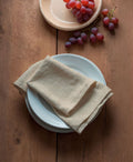 Pack 2 servilletas lino Delfos Crudo