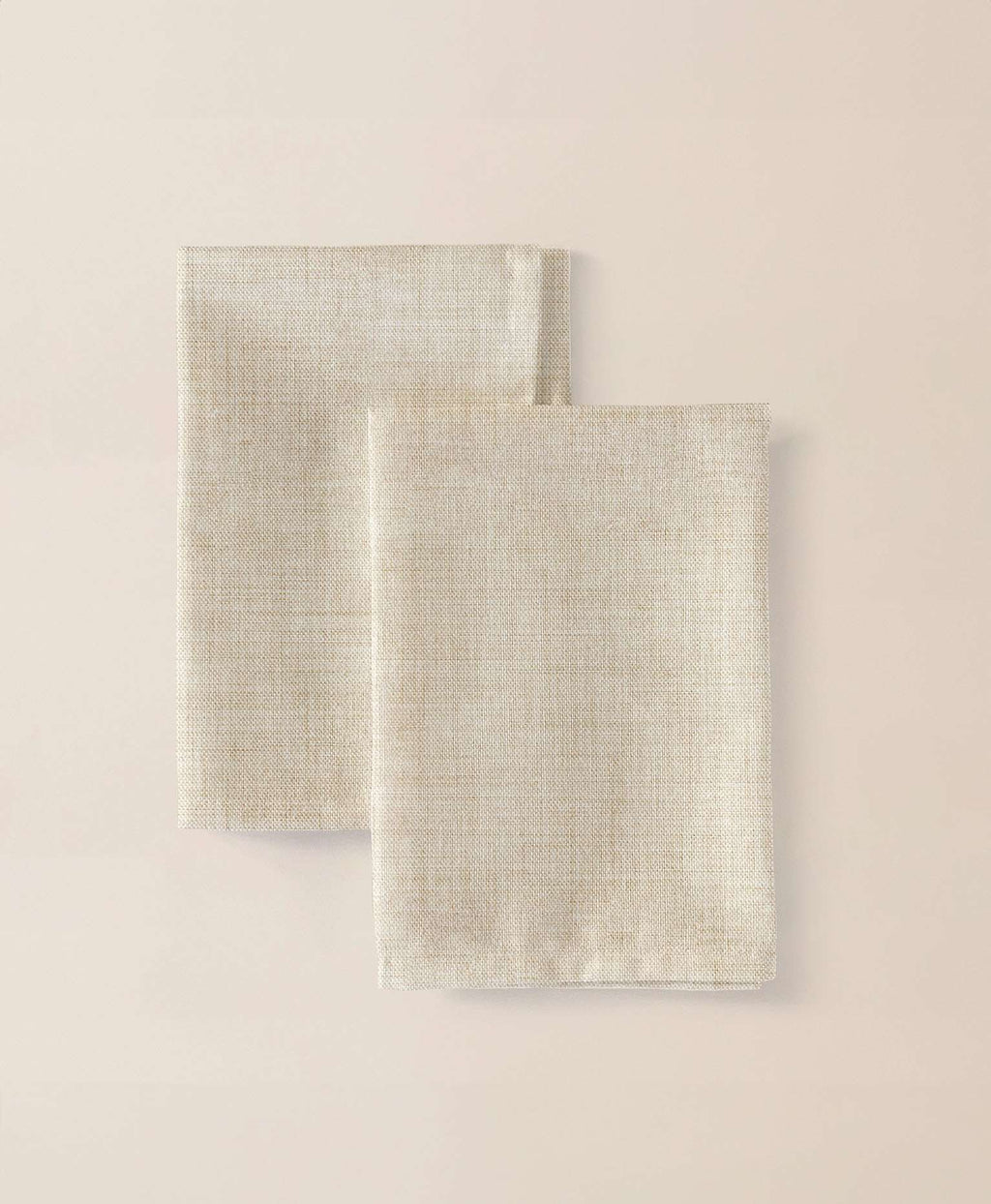 Pack 2 servilletas lino Delfos Crudo