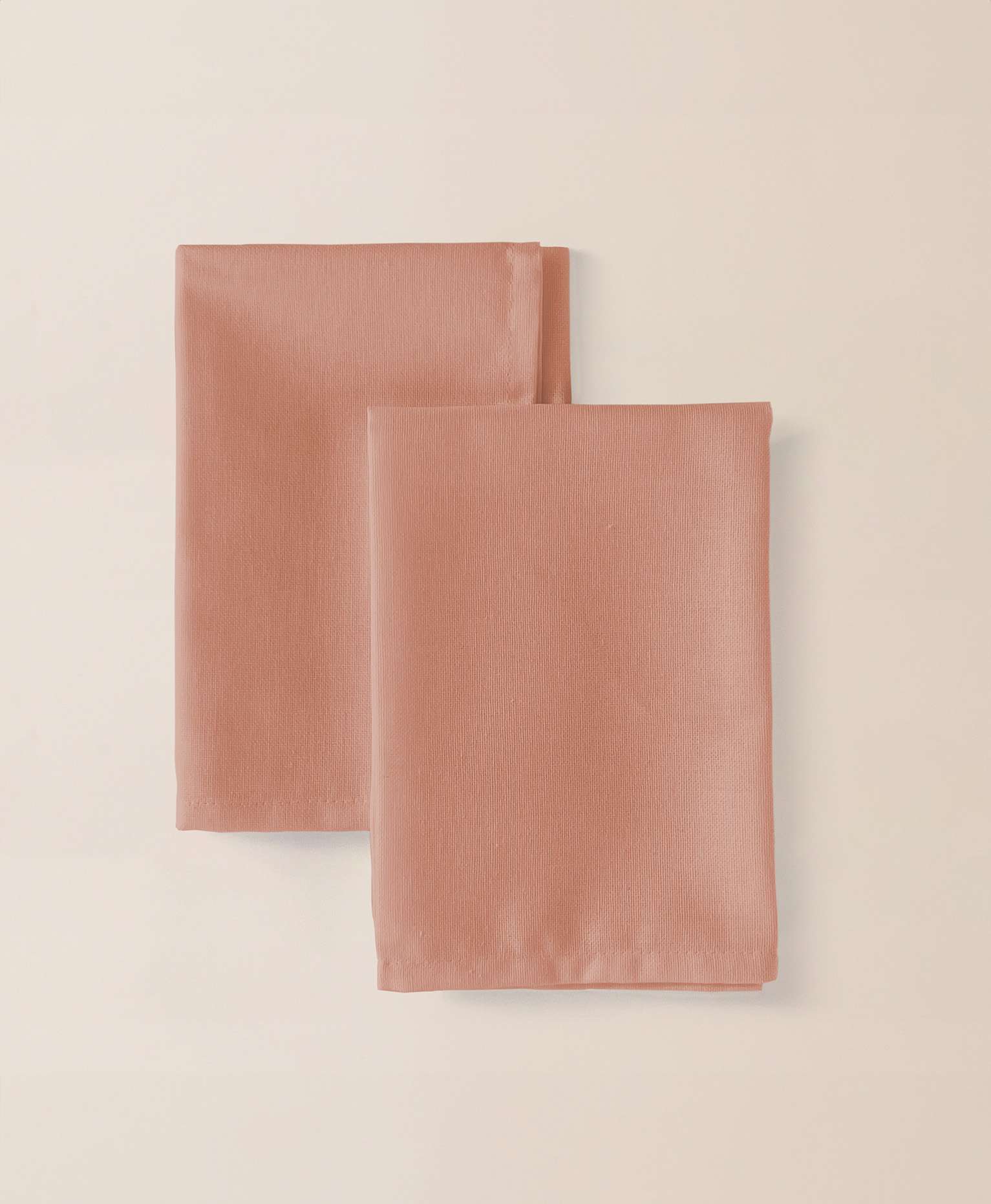 Pack 2 servilletas lino Delfos Terracota