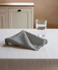 Pack 2 servilletas lino Delfos Gris