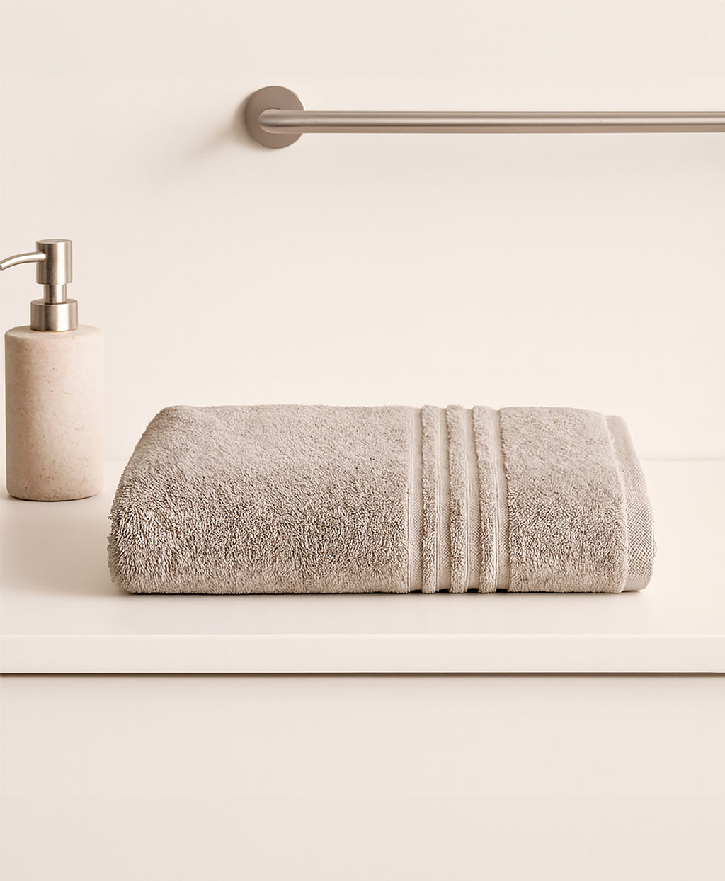 toallas taupe 700 gr