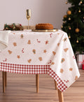 Mantel navidad Canela Rojo
