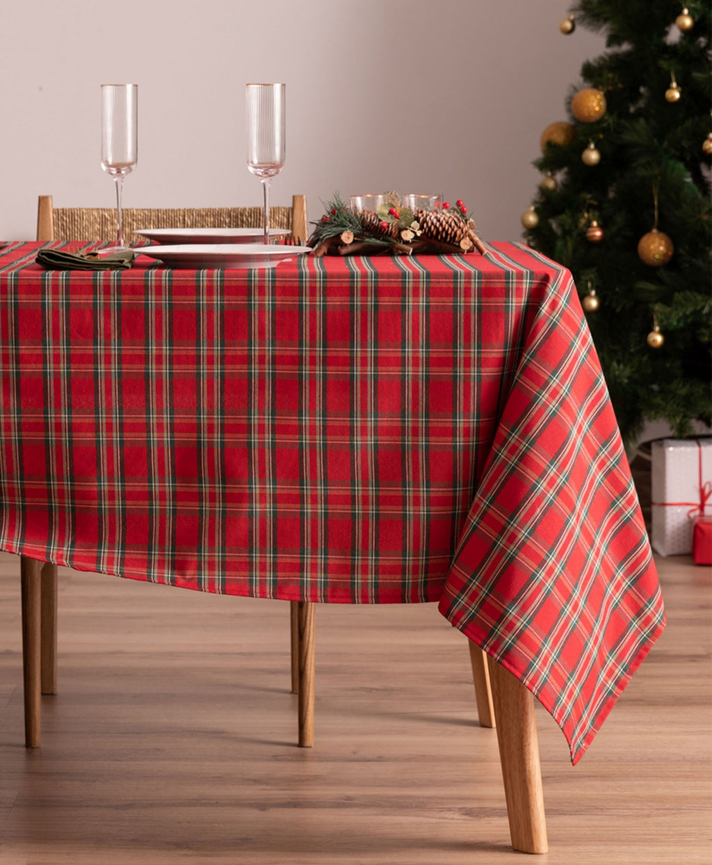 Mantel navidad Naibi Rojo