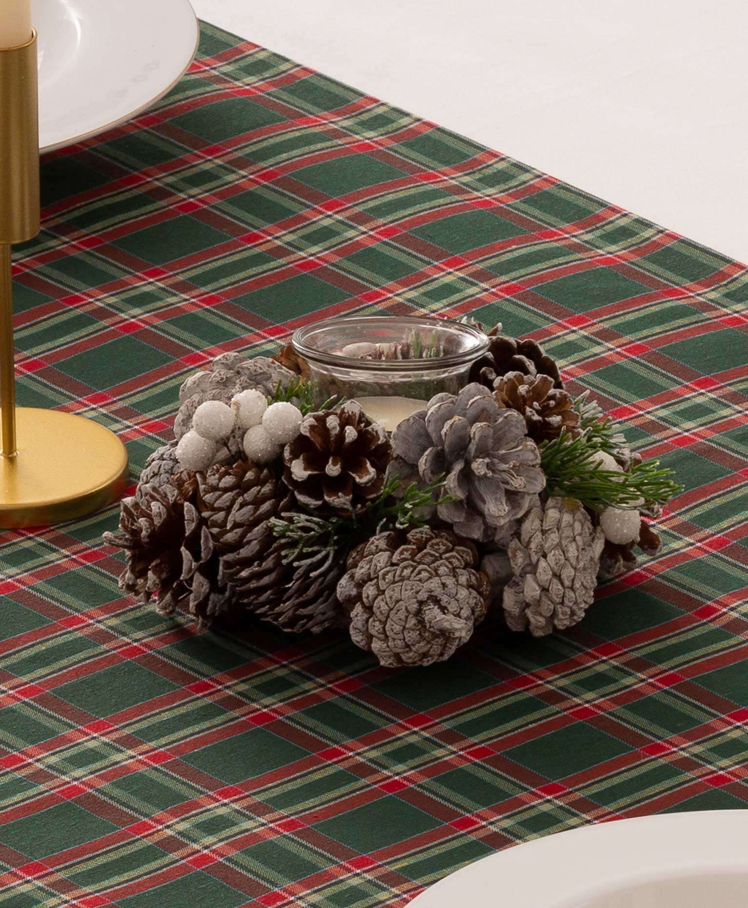 camino de mesa navidad
