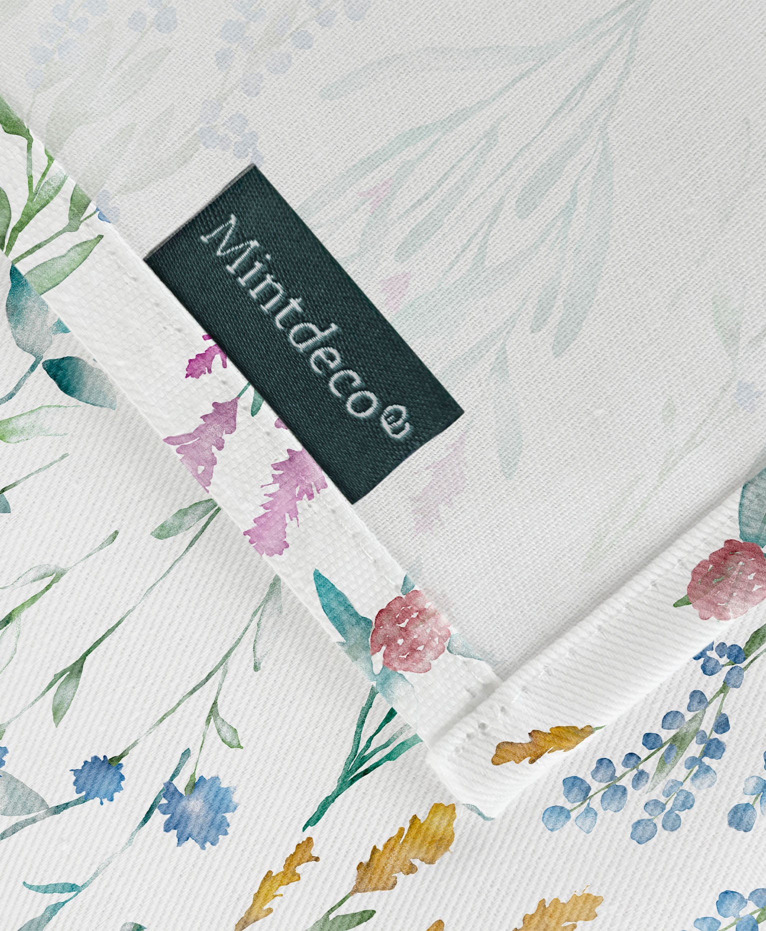 Mantel flores silvestres, mantel antimanchas