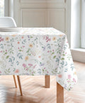 Mantel de flores delicadas, Mantel antimanchas