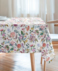 Mantel floral único, Mantel antimanchas