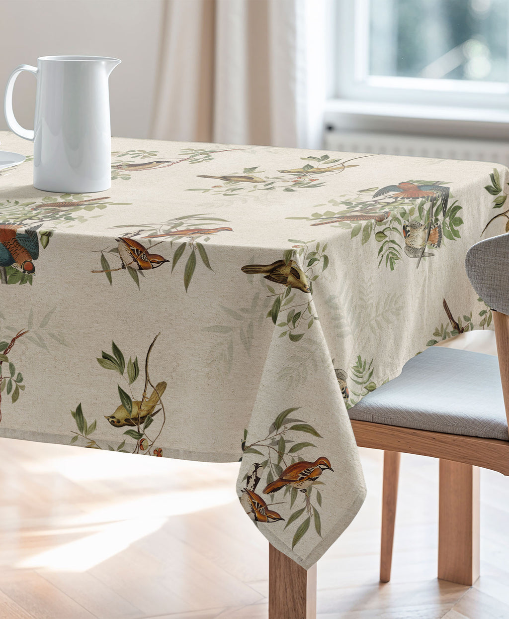 Mantel antimanchas BIRD NATURAL