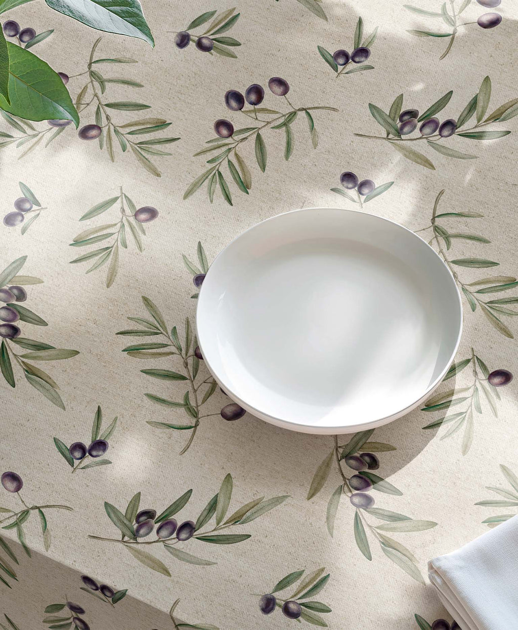 Mantel antimanchas CARTAGENA OLIVE