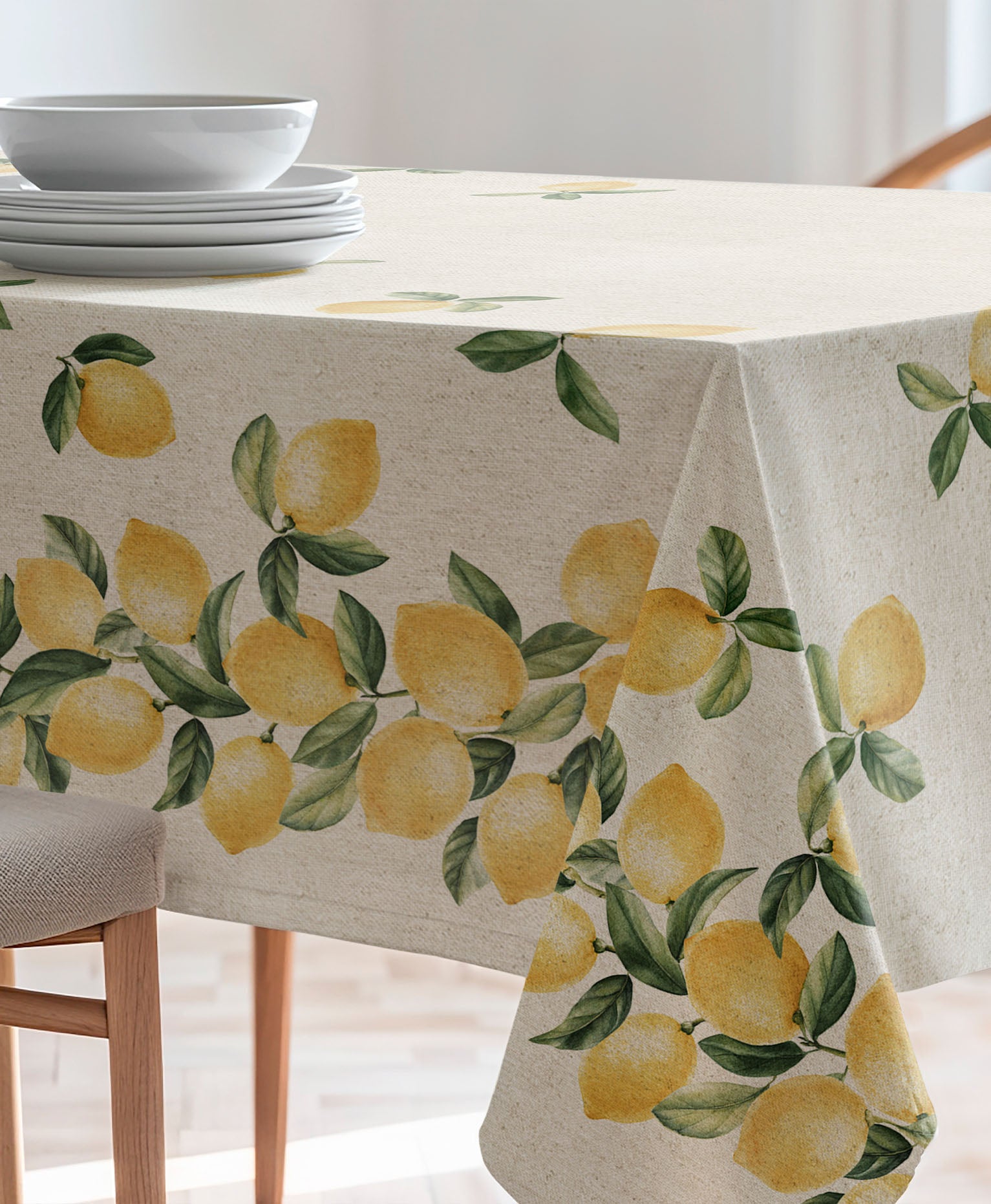 Mantel antimanchas LEMON AMARILLO