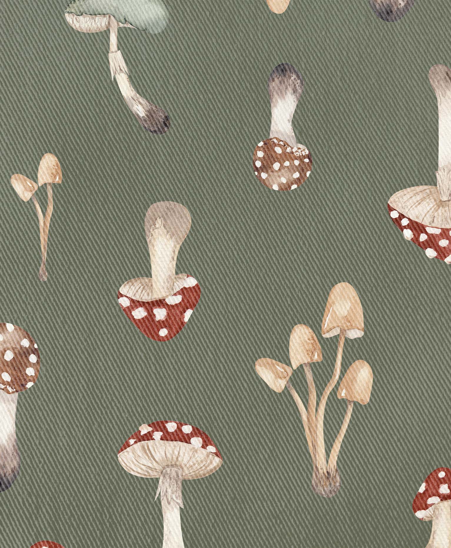 Mantel antimanchas AMANITA VERDE
