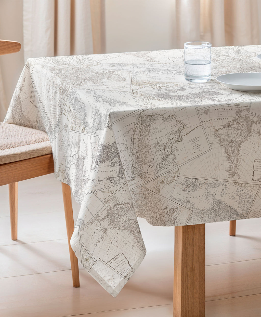 Mantel antimanchas ATLAS NATURAL