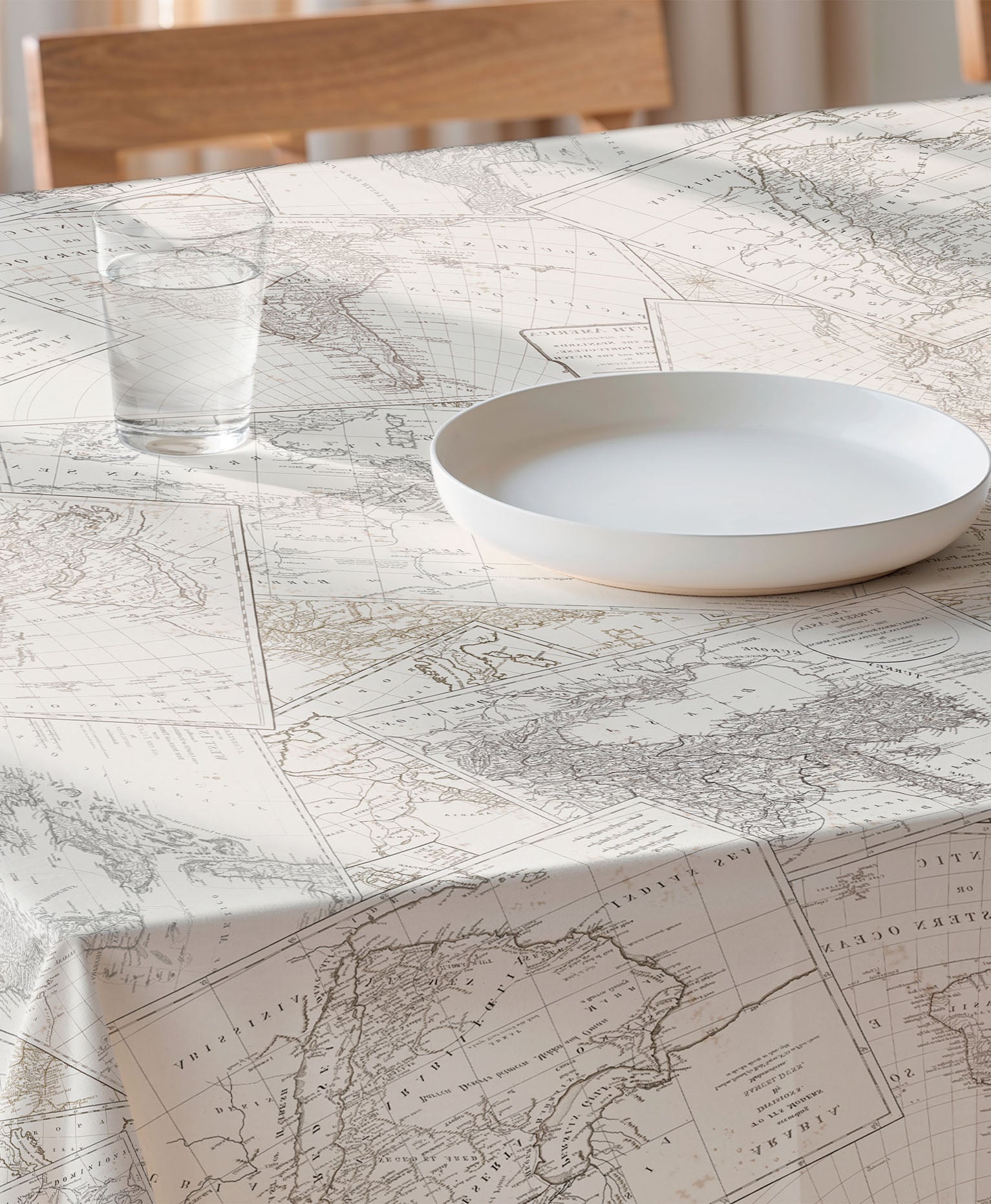 Mantel antimanchas ATLAS NATURAL