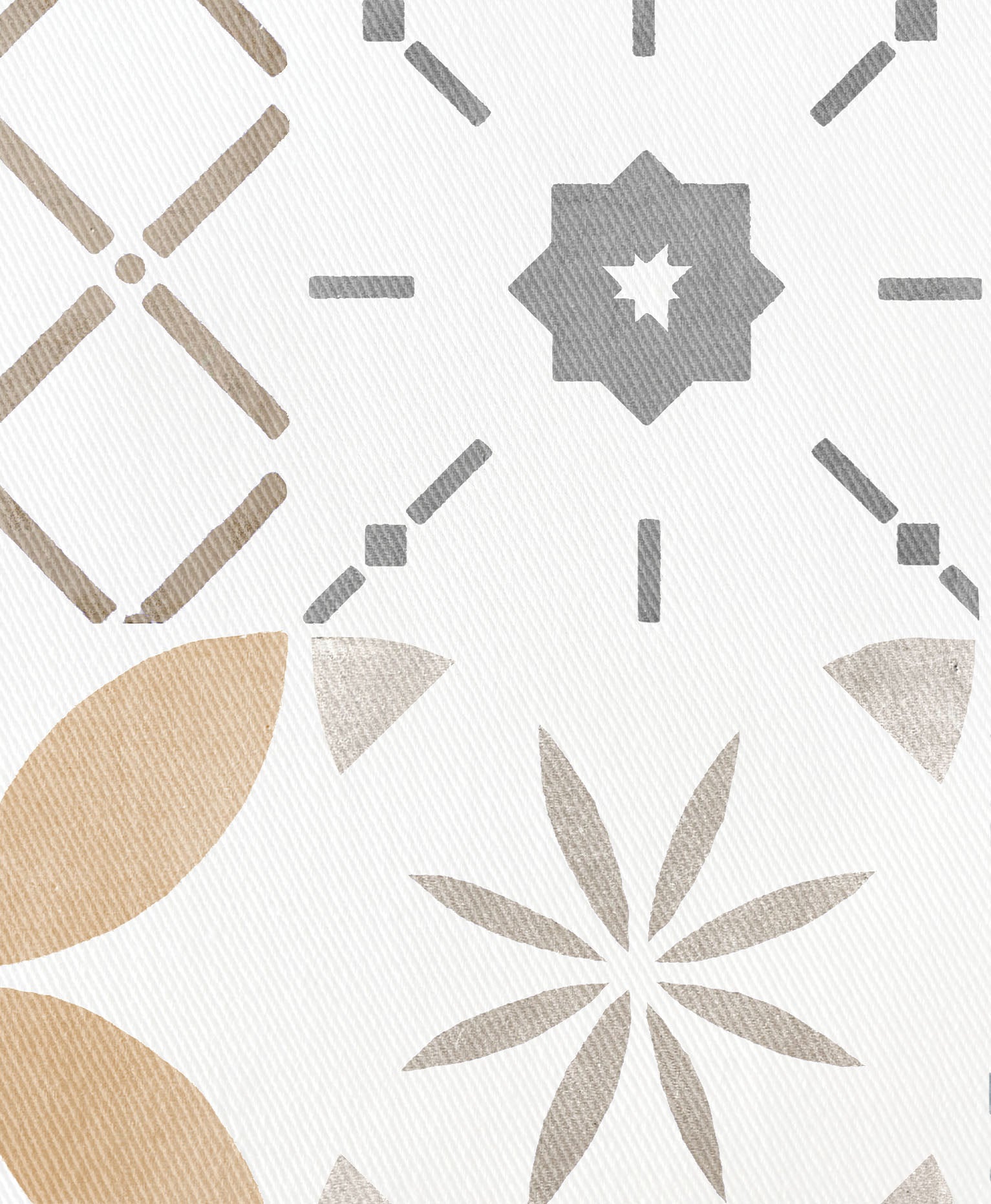 Mantel vintage de azulejos, mantel antimanchas