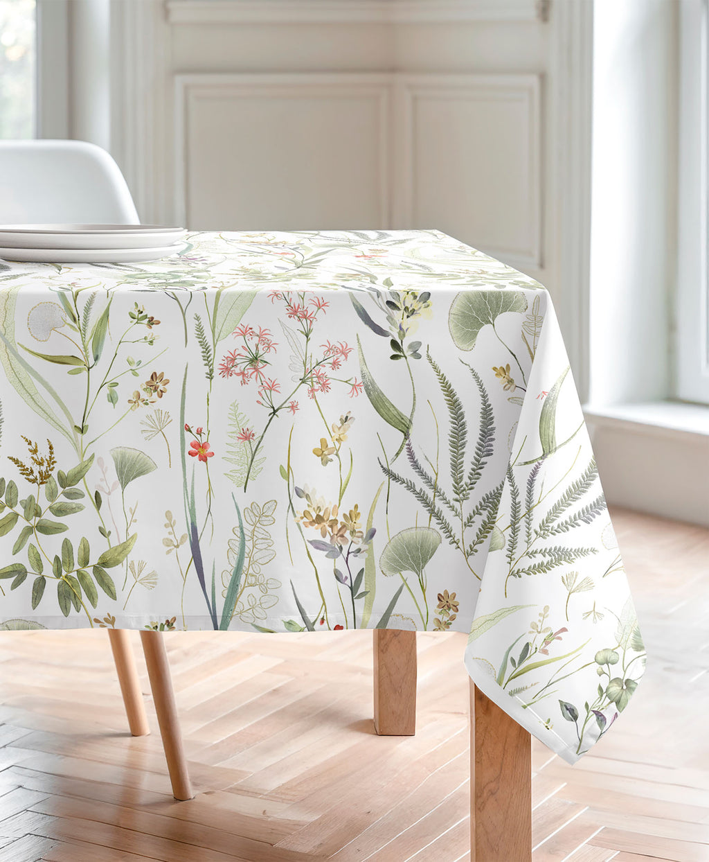 Mantel Antimanchas Tropical Jayla Multicolor