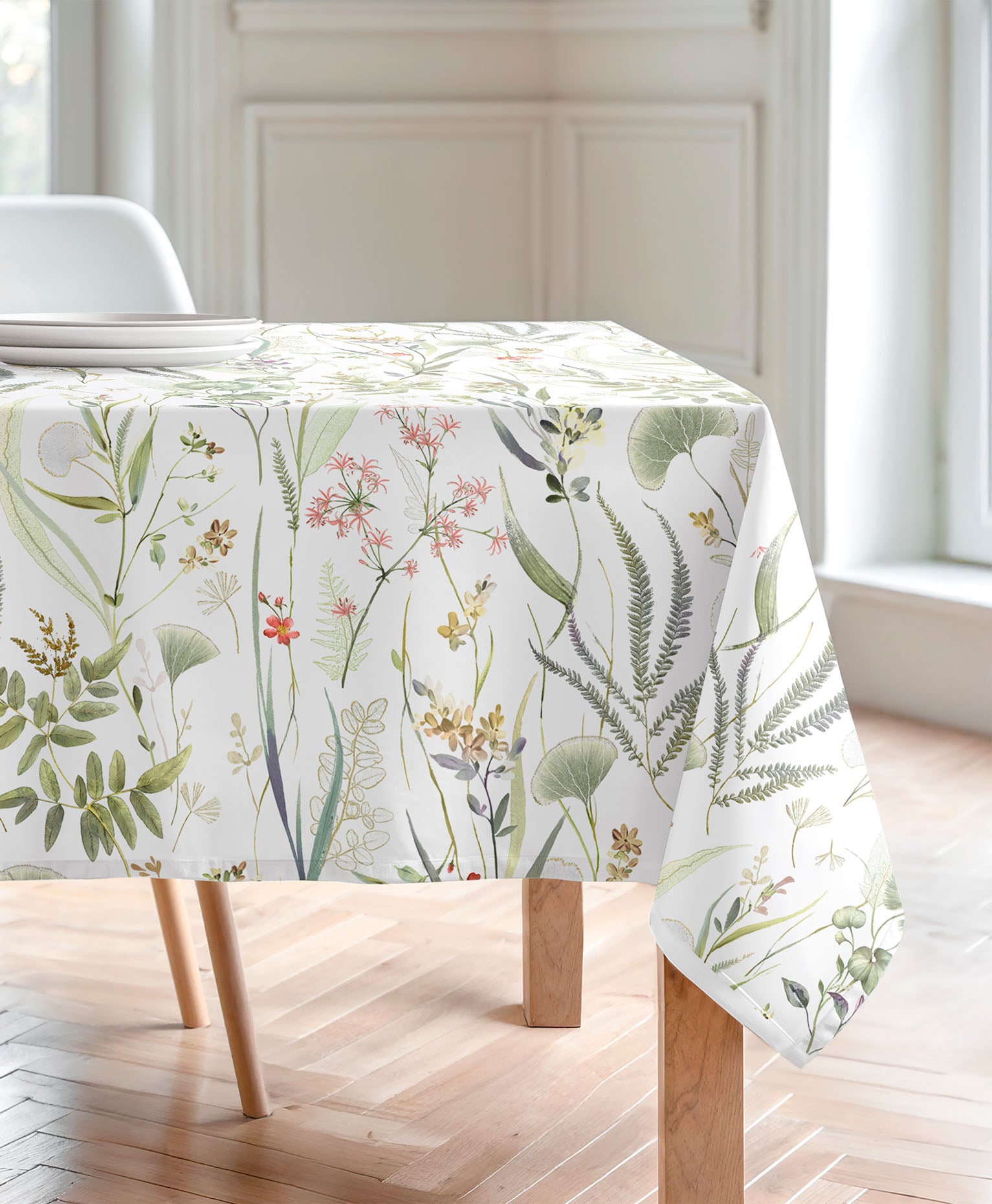Mantel Antimanchas Tropical Jayla Multicolor