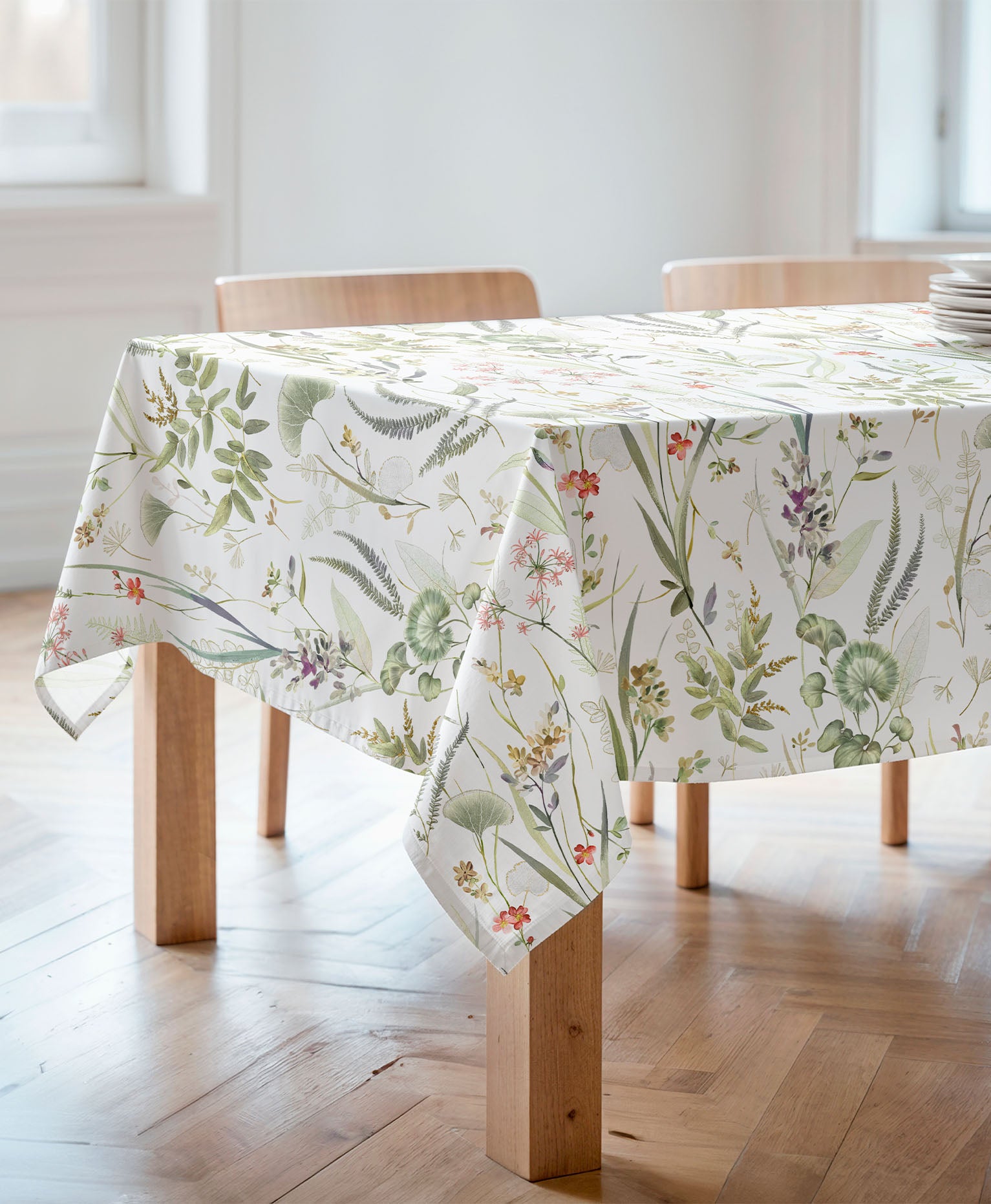 Mantel Antimanchas Tropical Jayla Multicolor