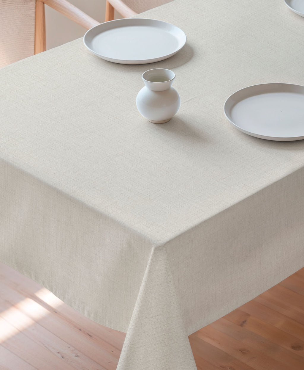 Mantel antimanchas Zen Natural, mantel blanco roto