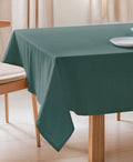 Mantel antimanchas zen jade, mantel verde antiarrugas