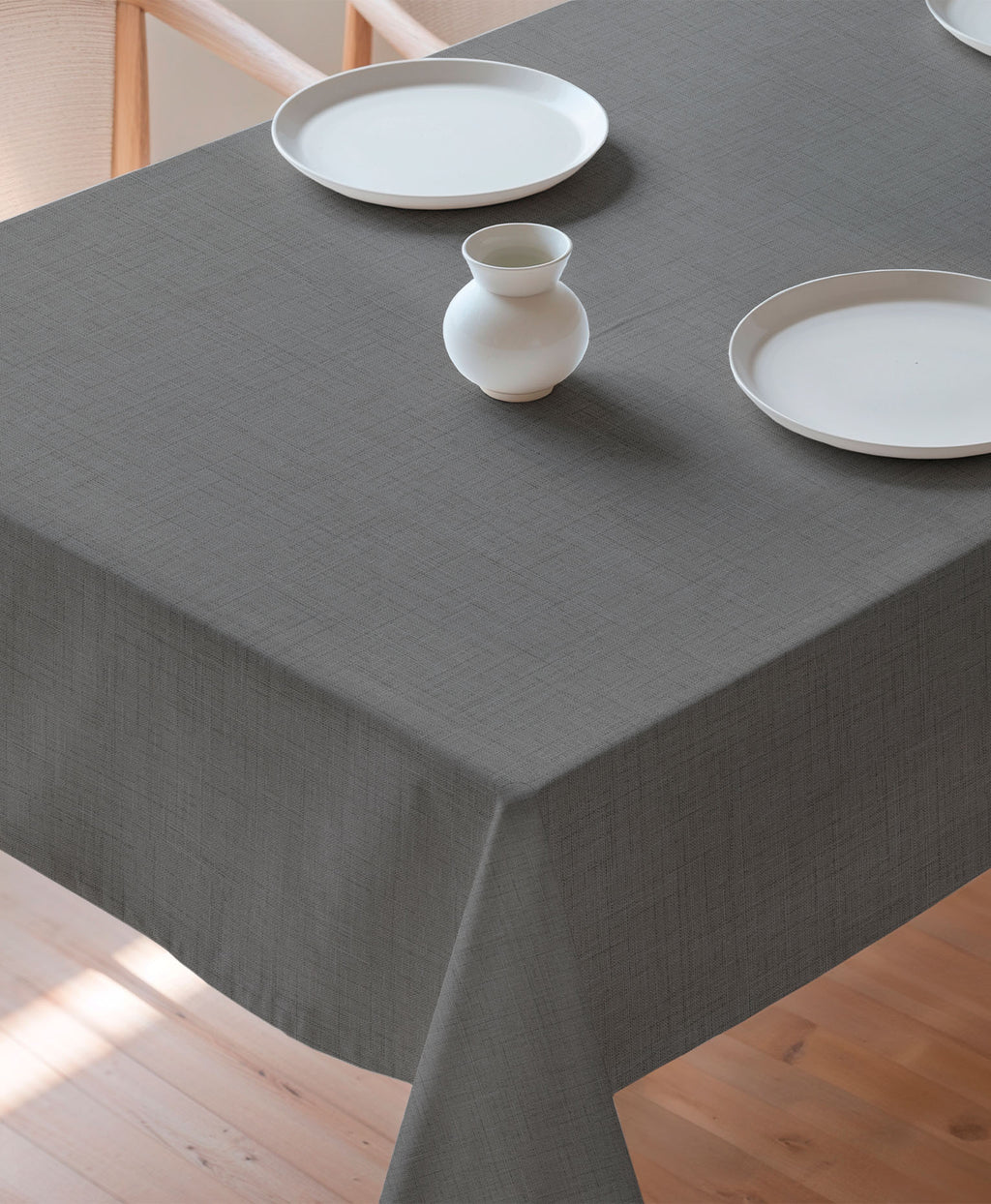 Mantel antimanchas Zen Perla, mantel gris claro