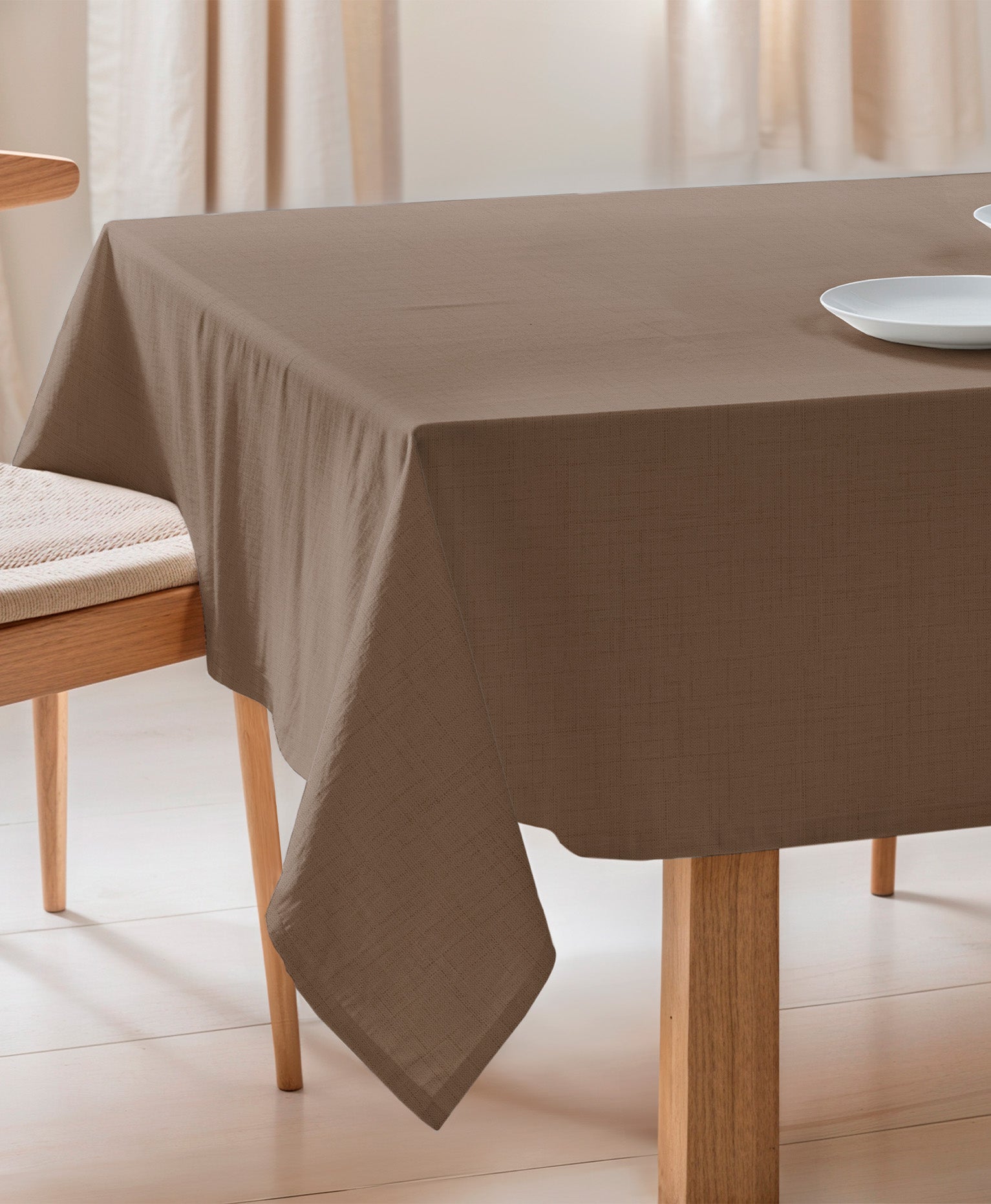 Mantel Zen Moka, un mantel marrón