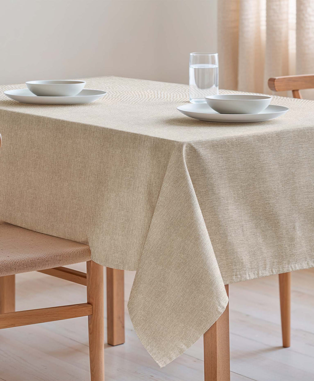 Mantel antimanchas Indra Beige