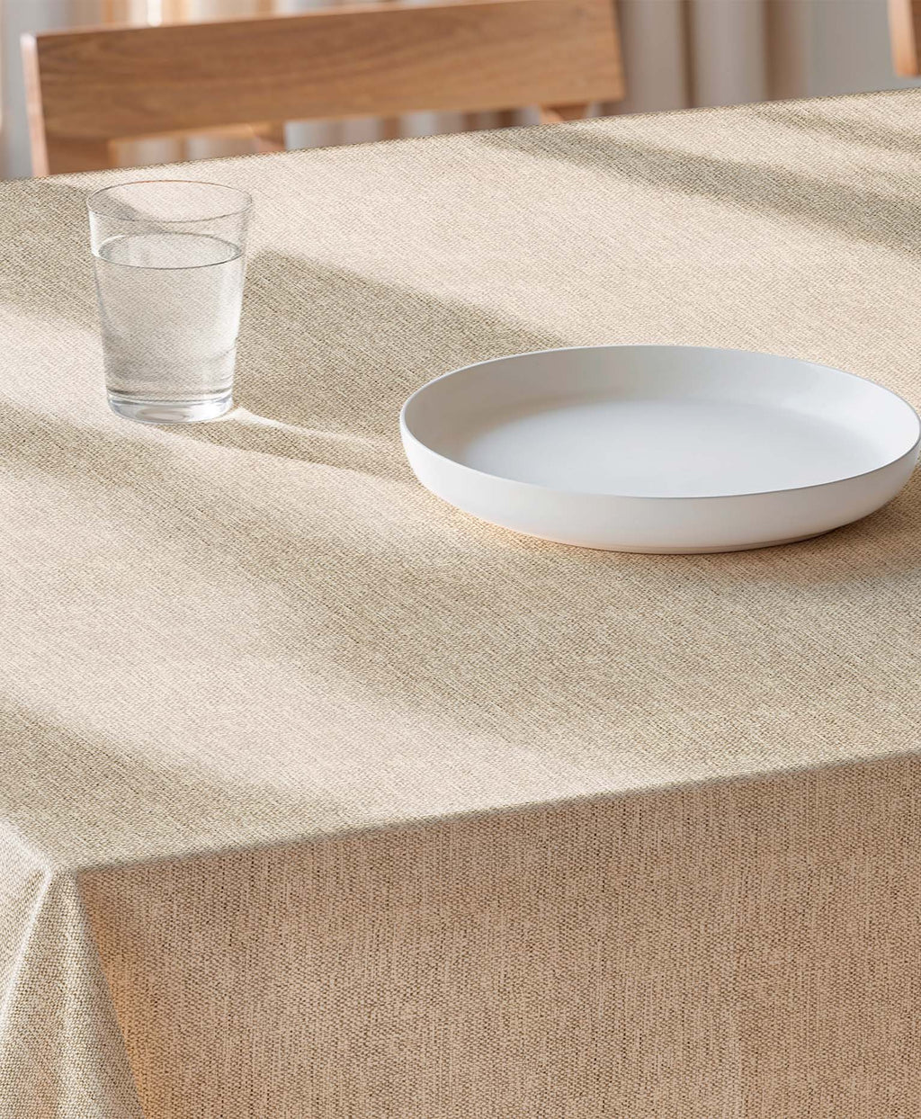 Mantel antimanchas Indra Beige