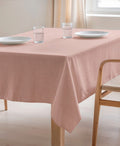 Mantel rosa palo, mantel antimanchas, mantel liso