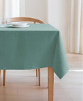 Mantel liso Jade, mantel antimanchas, mantel liso verde
