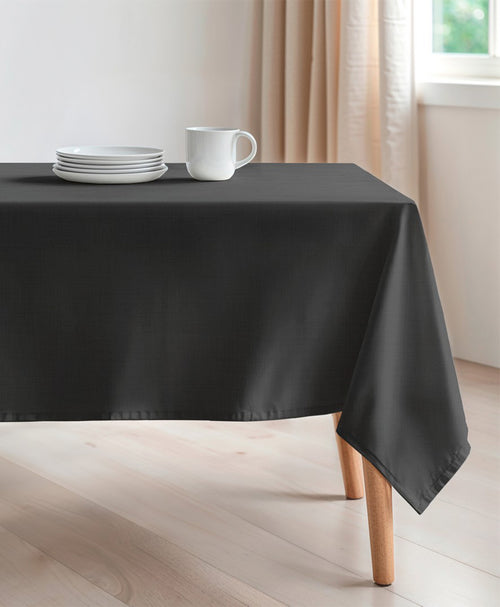 mantel color antracita, mantel liso, mantel antimanchas