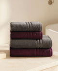 Pack Bicolor Violet-Gris 700