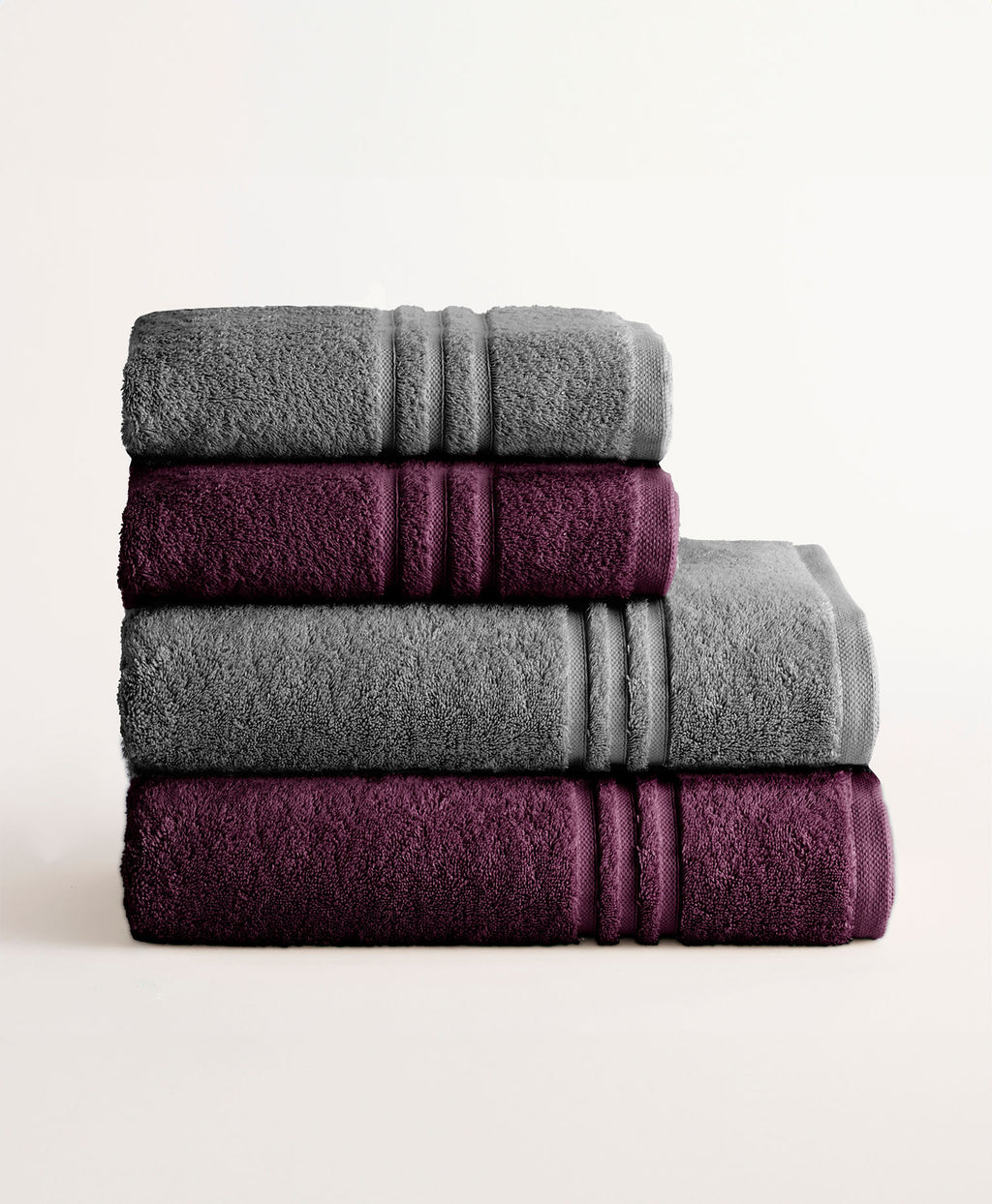 Pack Bicolor Violet-Gris 700