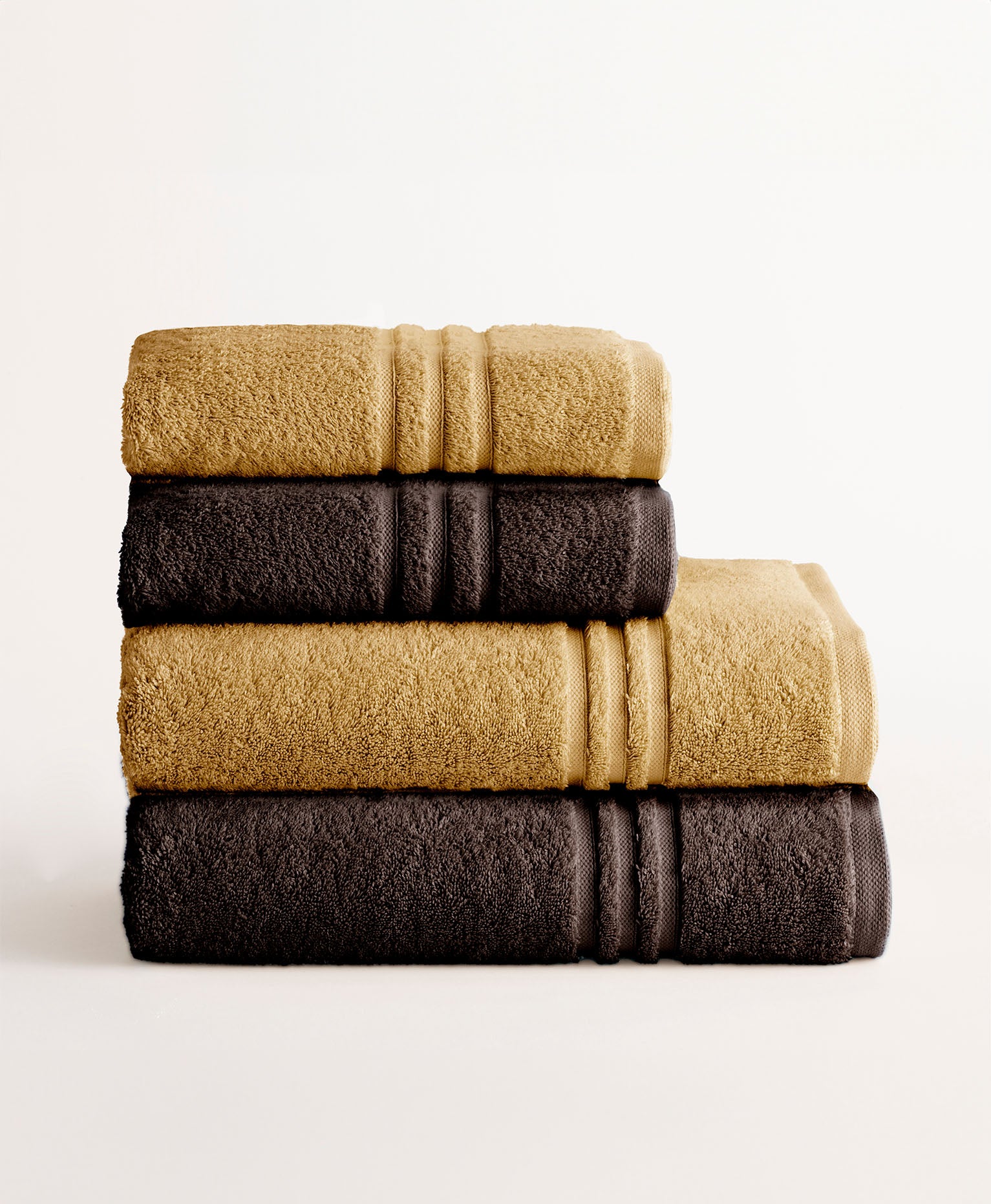 Pack Bicolor Ochre-Coffee