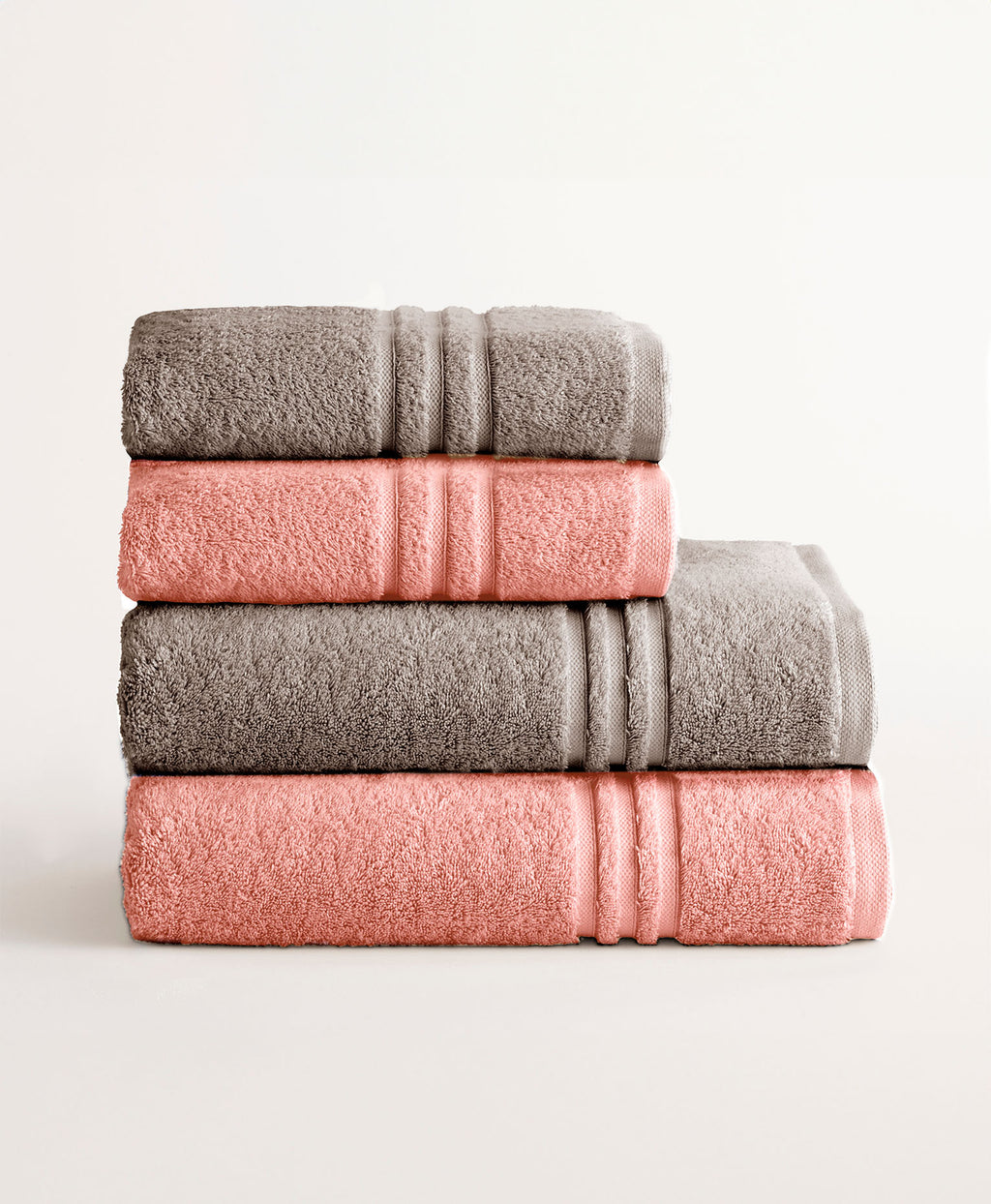 Pack Bicolor Taupe-Coral