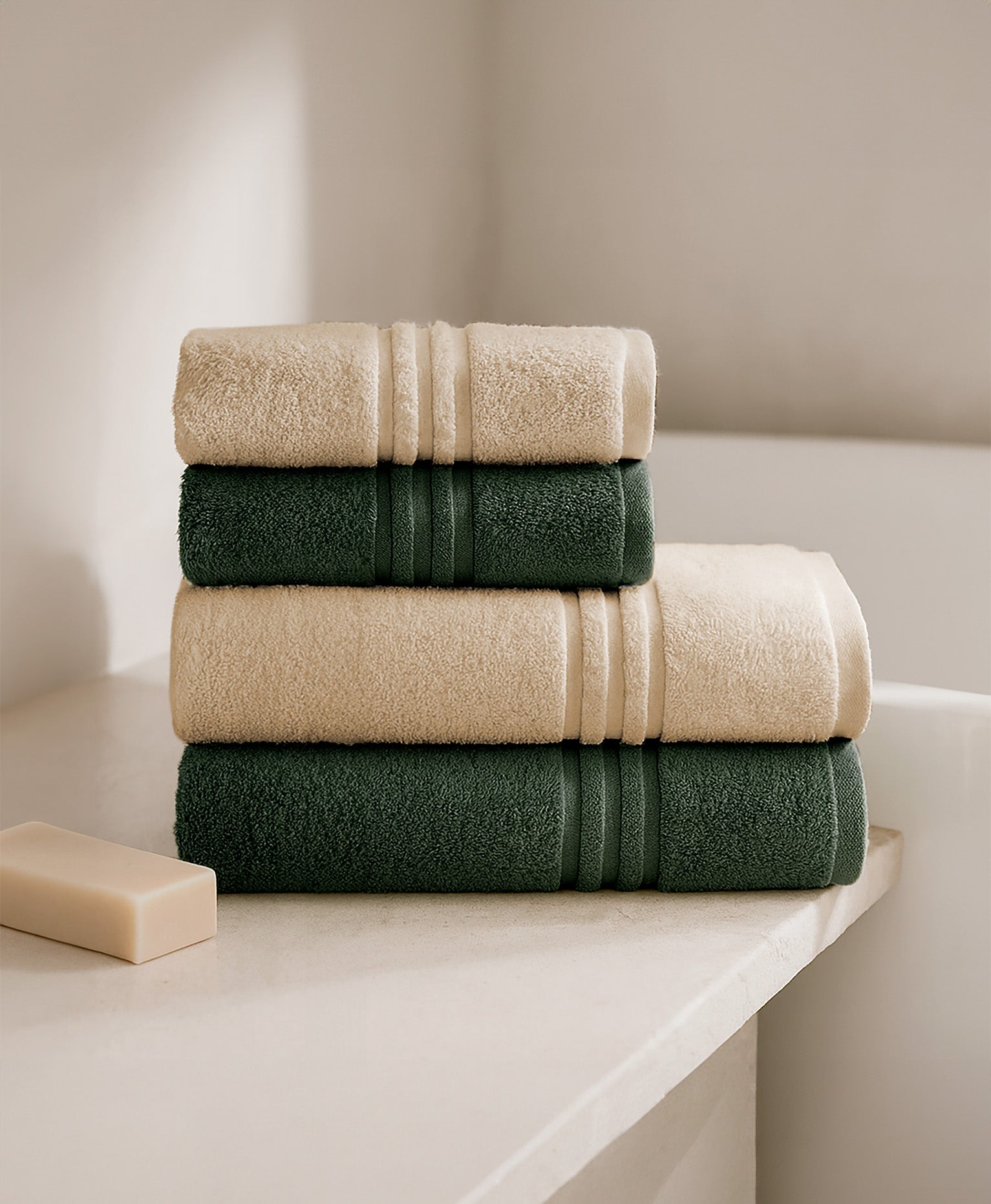 Pack Bicolor Beige-Forest