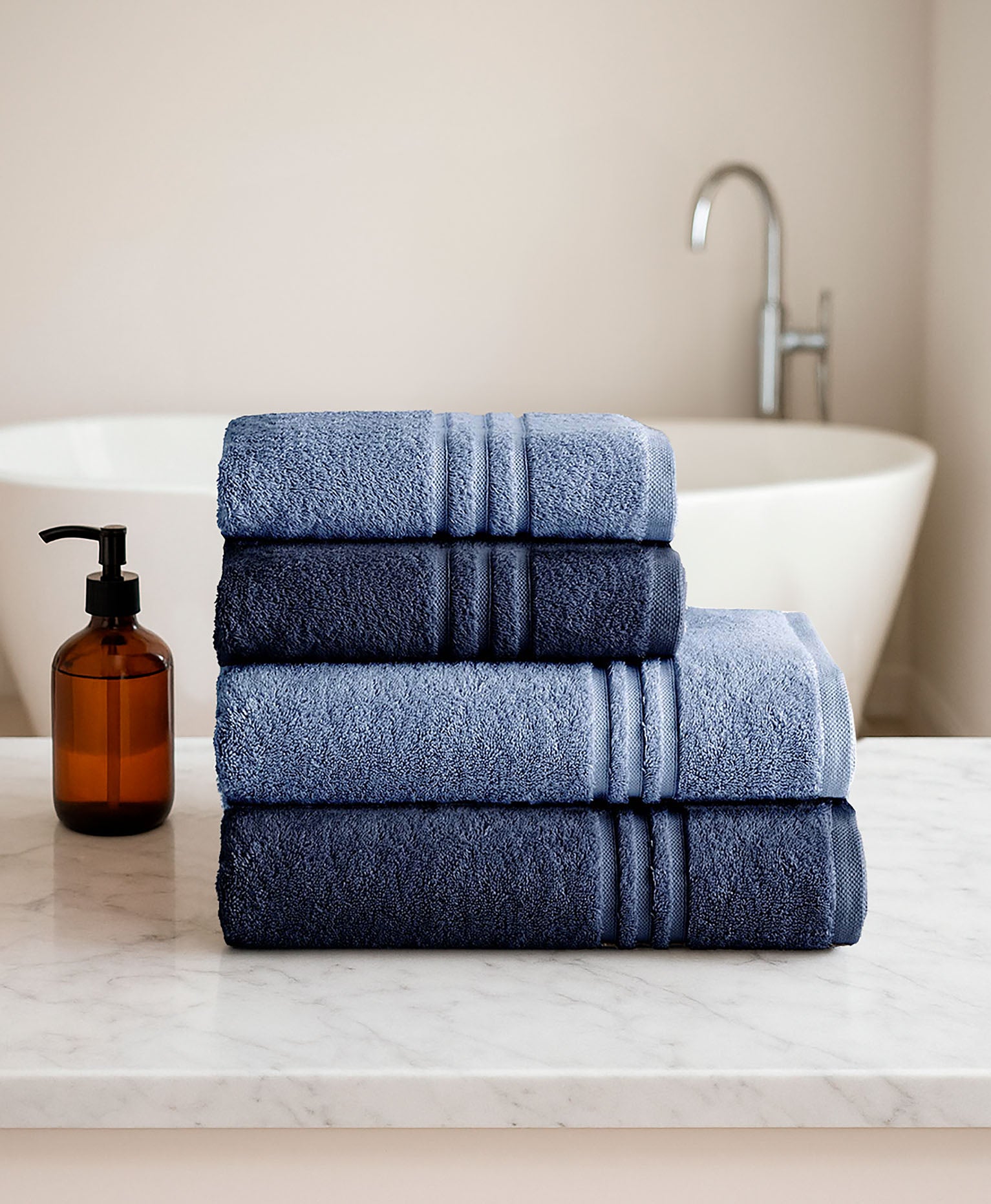 Pack Bicolor Navy-Celeste